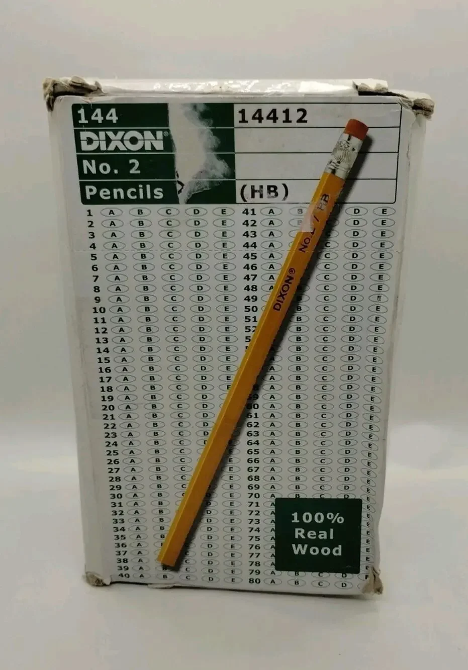 Dixon No.2 HB Pencil - Yellow, Pack of 137 (14412)